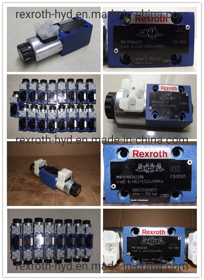 Rexroth Hydraulic Valve/Excavator Hydraulic Control Valve/Solenoid Valve Coil/Proportional Valve/Directional Valve/Pressure Control/Seal Kit for 4we6 4we10